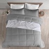 VISI-ONE Karin Maki 3 Piece King Size Comforter Set Brushed