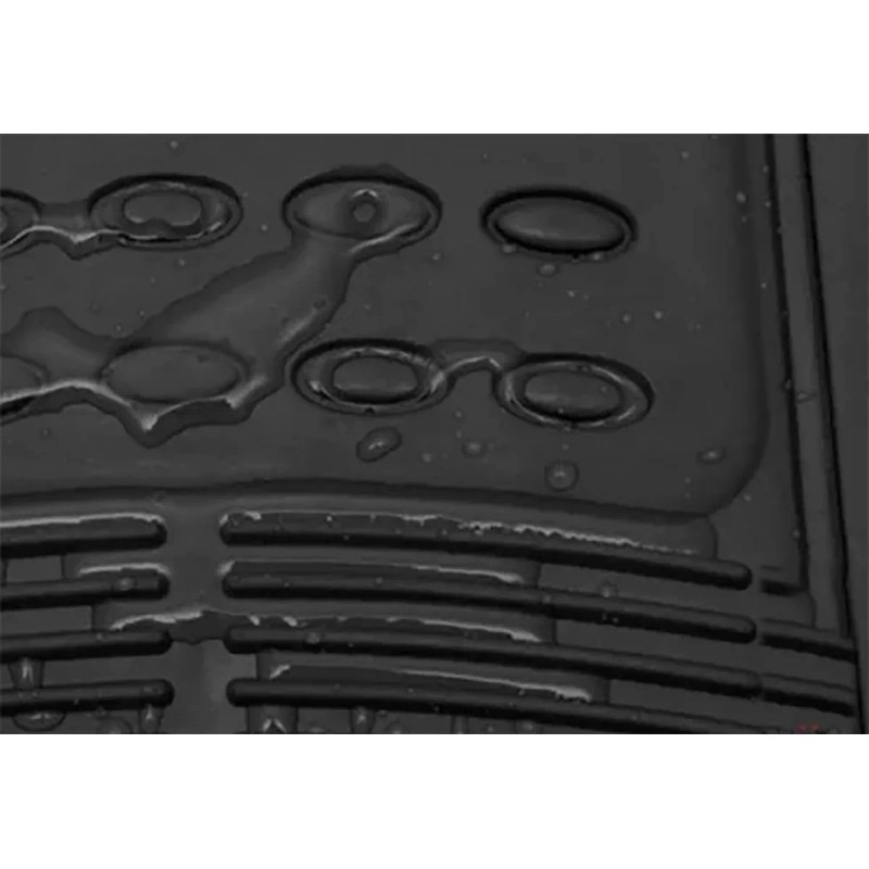 3pz Tapete Uso Rudo Grueso Chevy Silverado 1500 2000 Negro