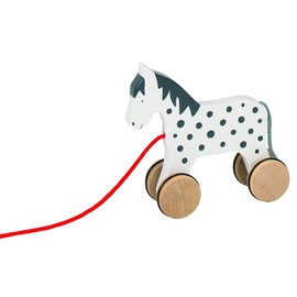 Goki Horse Alvah Pull Along Toy
