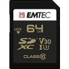 SDXC 64Go EMTEC SpeedIn CL10 95MB/s FullHD 4K UltraHD