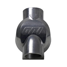 GPI Aluminum Filter Adapter 1 in. NPT X 1 in.-12 UNF (129420-27)