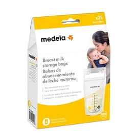 Medela - Breast Milk Storage Bags 25 white