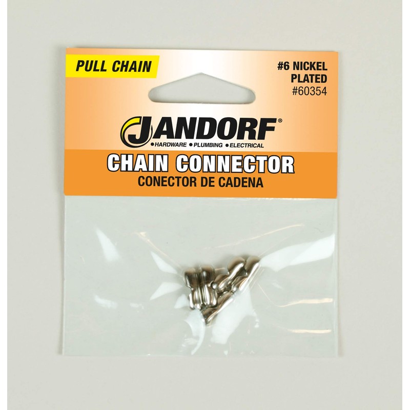 Chain Connector Nickel #6 (Pack of 5)