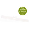 H HOME-MART 20 Pack 3.5inch Vertical Blind Clips Top Hangers