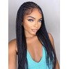 GORGIUS Braided Lace Front Wigs Pre Plucked Knotless Box Braid