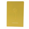 Retractable Book End Stable Adjustable Elegant Yellow Decorative Bookends for