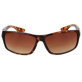 Mass Vision The Driver 2 Pair of Polarized Bifocal Sunglasses Featuring High Definition Amber Lenses (Tortoise, 1.75, multiplier_x)