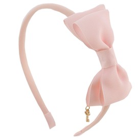 Catherine Cottage AD074 YUPS6 Kids Accessory with Secret Key Ribbon Headband Children's Clothing Miscellaneous Goods for Girls, Pink [PNK]