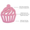 Itzy Ritzy Silicone Baby Teether – BPA-Free Infant Teether with
