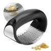 AGIgear Heavy Duty Stainless Steel Garlic Mincer and Garlic Crusher,Manual