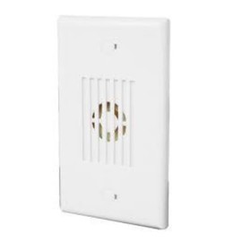 WHEELOCK MIZ-24S-W - Mini Horn,Wall,24 VDC,Temporal/Continuous,WH