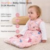 Yoofoss Baby Sleep Sack 6-12 Months, 1.5 Tog Baby Wearable