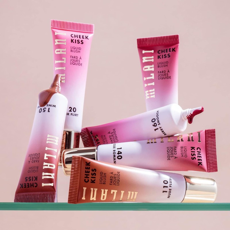 Milani Rubor Liquido Multiusos Cheek Kiss Liquid Blush 120 Pink