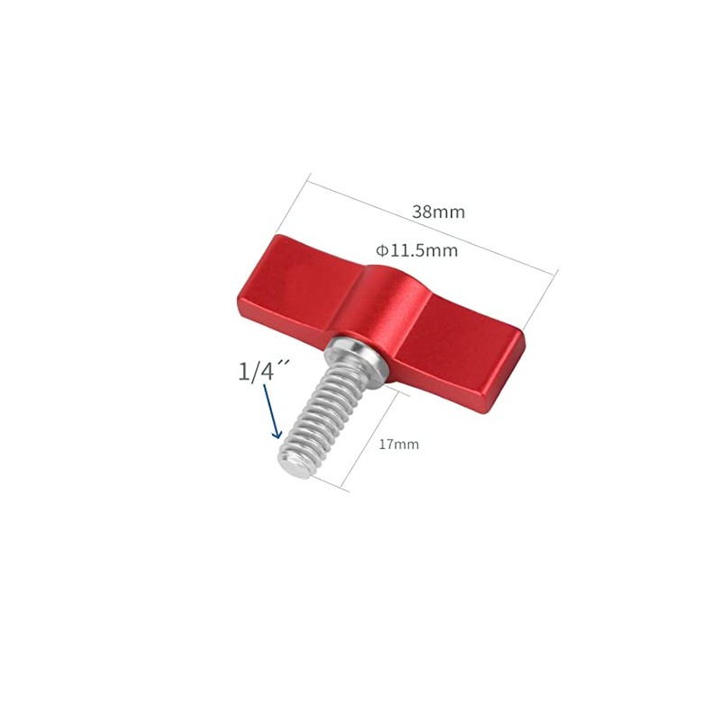 CS PRIORITY L Shape/T-Shape Adjustable 17mm 1/4 inch Screw Adapter