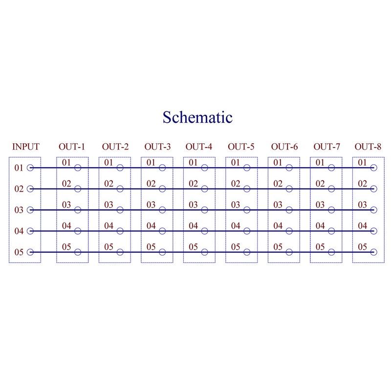 DIN Rail Mount 10A/300V Pluggable Screw Terminal Block Distribution Module