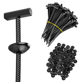 Nylon Universal Cable Tie Buckle, Heavy Duty Self-Locking Nylon Zip Tie Clips With Pin, Suitable Car Daily Repair, Home & Garage Use