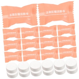 TOVINANNA Pack Compressed Travel Towels Soft Cotton Disposible Face Towels Great for Home Hotel Spa Use