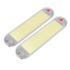 2Pcs Car Interior Roof Reading Light DC 12V‑24V COB with