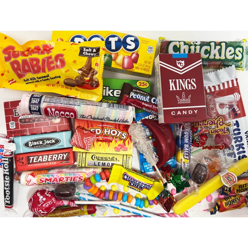 RETRO CANDY YUM ~ 1954 71st Birthday Gift Box Nostalgic