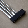 Broppe 4 Pcs Slotted Screwdriver Bit Set Magnetic Flat Head