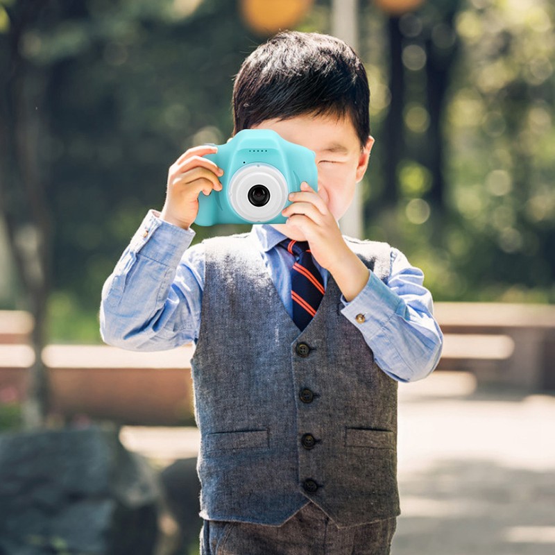 HD Cartoon Digital Video Camera Toy DIY Photos Video Recording
