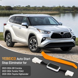YEBEICO Auto Start Stop Eliminator/Disabler/A-Off Delete for 2020-2024 Toyota Highlander, 2022-2024 Tundra TDA3, 2023-2024 GR Corolla, Waterproof Automatic Stop Start Engine System Cancel Device