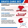 CRS Cross Skate Guards, Soakers and Towel Gift Set -