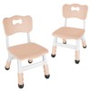FUNLIO Adjustable Kids Chair (2pcs), 3 Level Height Adjustable Toddler