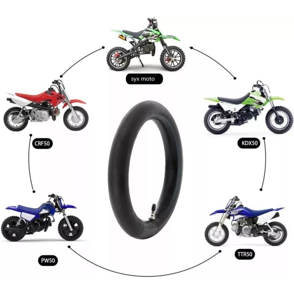 Unbranded 2.50 - 10" 2.5-10 2.50x10 Inner Tube For Honda