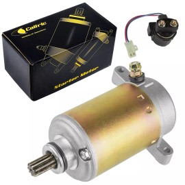 Caltric Starter & Relay Solenoid for Yamaha Big Bear 350 YFM350FW 4X4 1997 1998 1999
