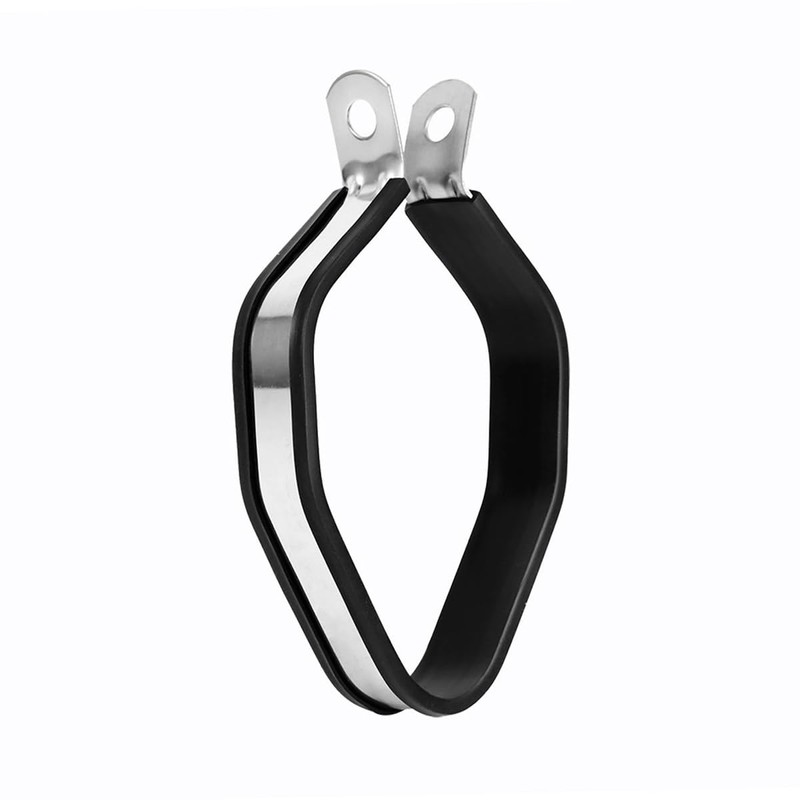 Ieron Motorcycle Exhaust Bracket, Motorcycle Hexagon Exhaust Silencer Hanger Mount