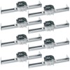 Therwen 8 Pcs Adjustable Fan Electrical Box Brace for Ceiling