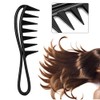 Peine de dientes anchos, 2 peines profesionales de peluquería con
