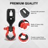 Front Tow Hook Shackle Mount Kit Compatible with Ford F150