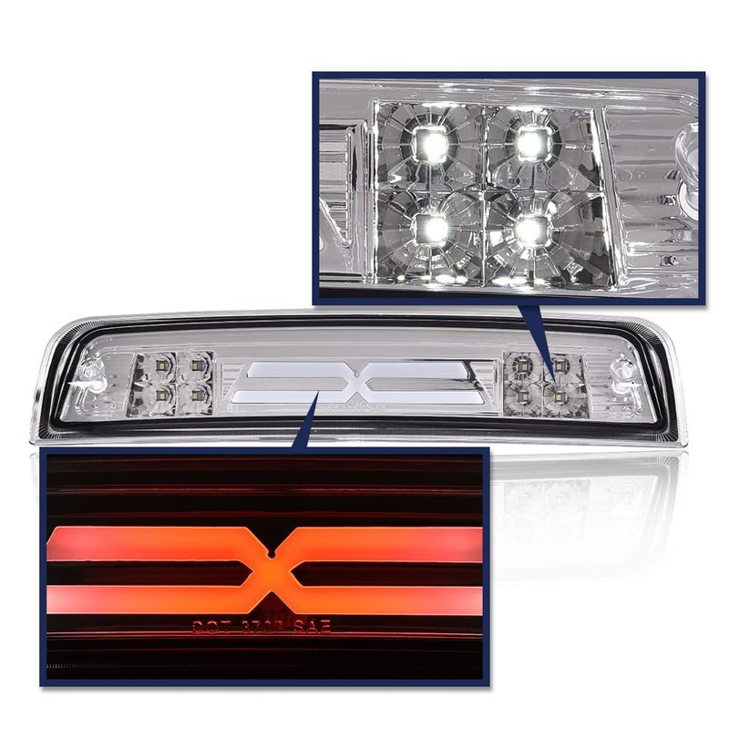 CHEDA Third Brake Light Cargo Lamp Tinted 3D LED Bar