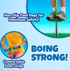 Geospace Jumparoo Boing! JR. Steel Pogo Stick for Kids of