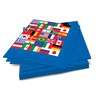 Beistle 58122 International Flag Luncheon Napkins 2-Ply, 16 per Package