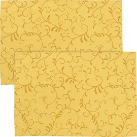 Erwin Müller Table Mat Food Pack of 2 Washable Curry Size 35 x 50 cm