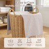 Treaful Dresser Runners for Bedroom, Rustic Boho Farmhouse Coffee Dining