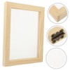 PLAFOPE Paper Frame Wood Educational Experiment Children Present Dried Papermaking