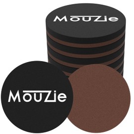 8 Brown 3 1/2 Inch Reusable Heavy-Duty Mover Large Appliance and Furniture Sliders Coasters Super Movers Tool Pads for Easy Moving Over Hardwood Concrete Tile Wood Floors no Lifter Included