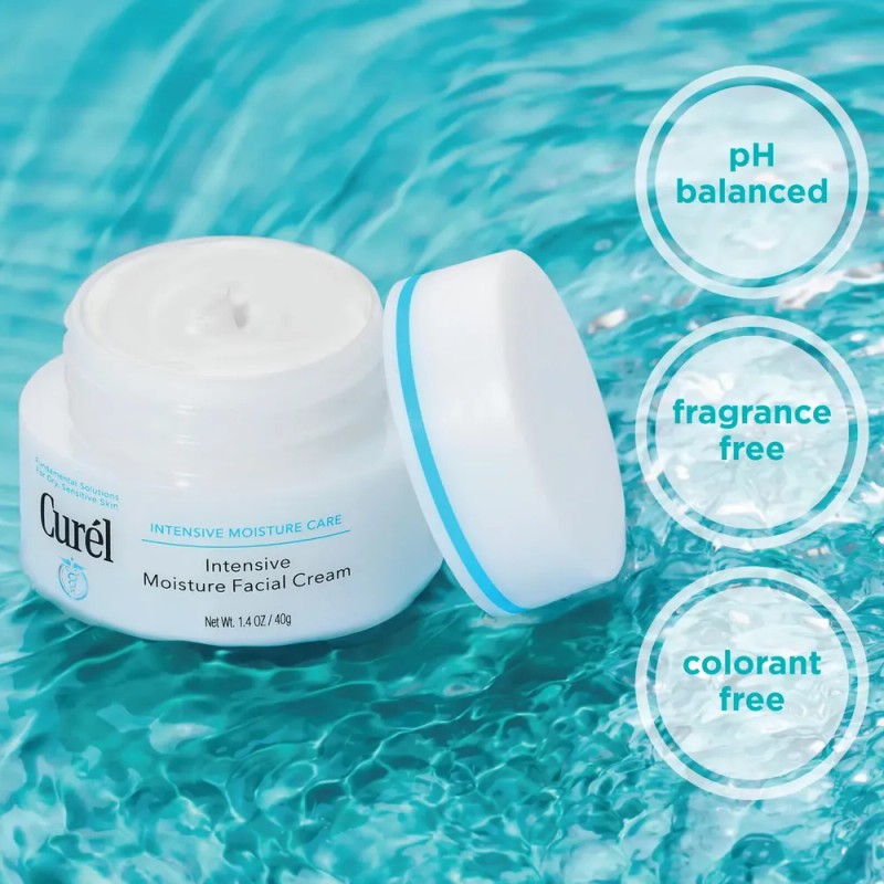Japanese Skin Care Intensive Face Moisturizer Cream, Intensive Moisture Facial