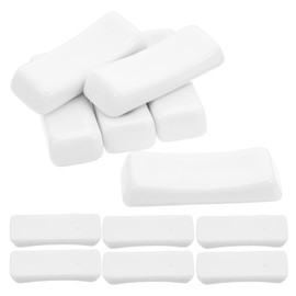 Toyvian Supporto Poggia-Bacchette in Ceramica Bianca 12 Pezzi, Porta-Couverts Piccolo Formato per Ristoranti, Hotel e Tavole Domestiche