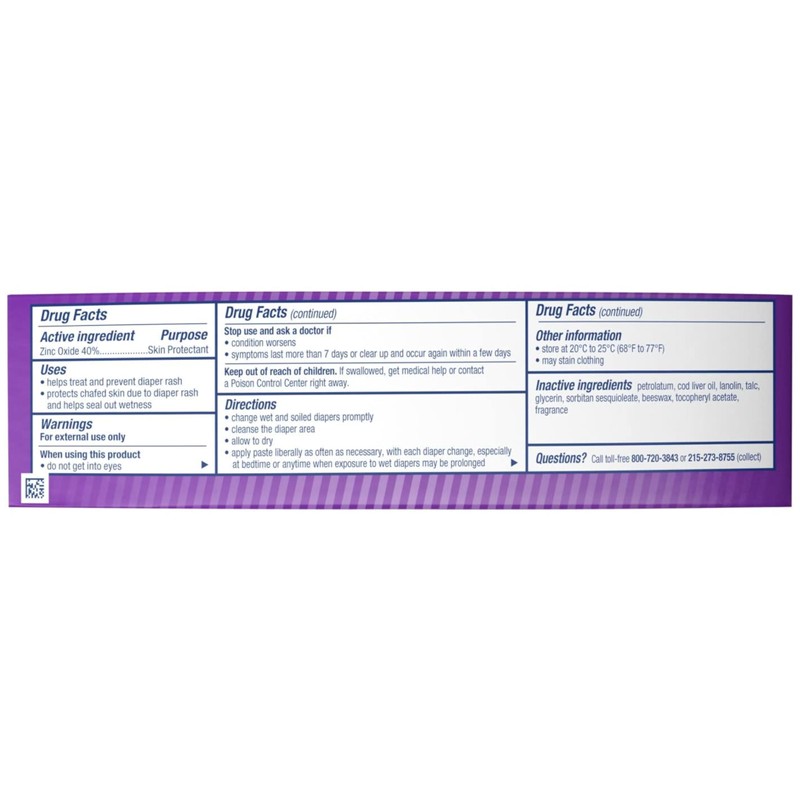 Desitin Maximum Strength Zinc Oxide Diaper Rash Paste, 4 Ounce