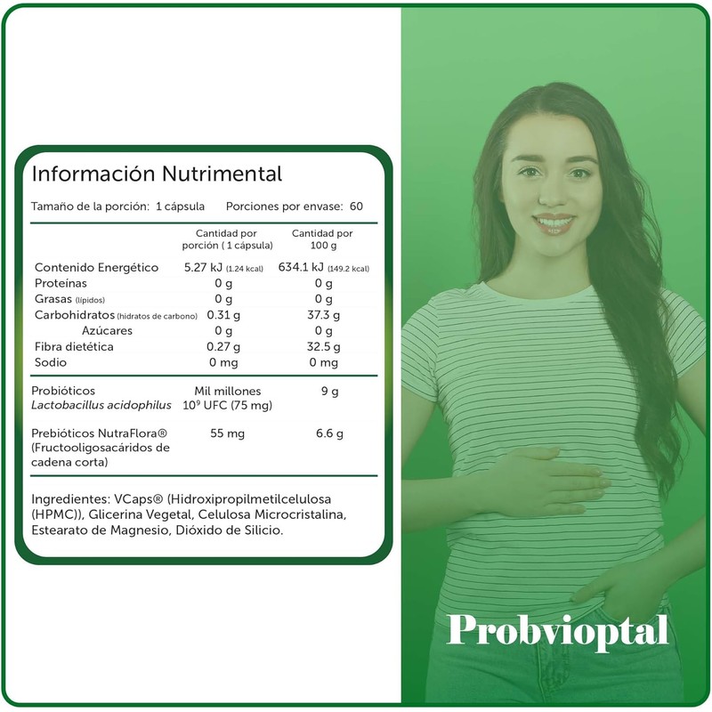 Probvioptal™ Probióticos y Prebióticos | 14,000 Millones de UFC |