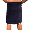 HOMELEVEL Men's Sauna Kilt - Bath Towel for Spa -