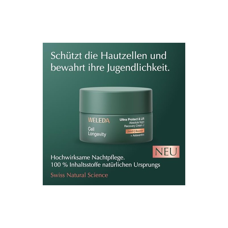 WELEDA Cell Longevity Ultra Protect & Lift Absolute Night Recovery