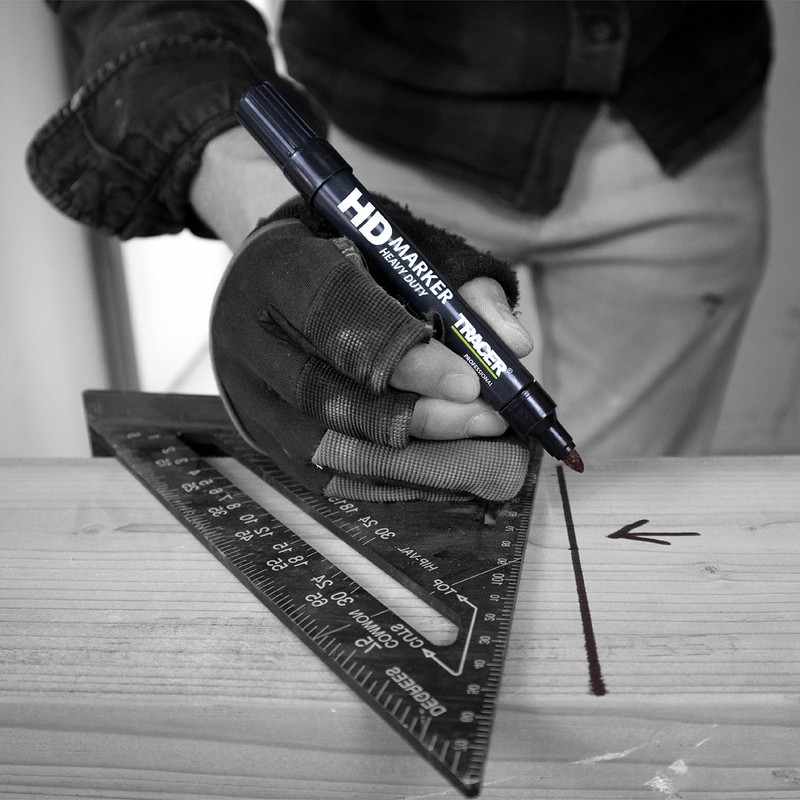 Tracer Heavy Duty Construction Marker (1-3mm Bullet Point General-Purpose Marker