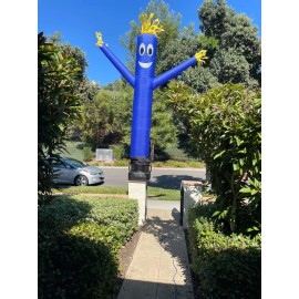 Unbranded 10ft/20ft Inflatable Tube Man/Air Dancer WITH Blower Fan(913-1032w) - 10' Blue