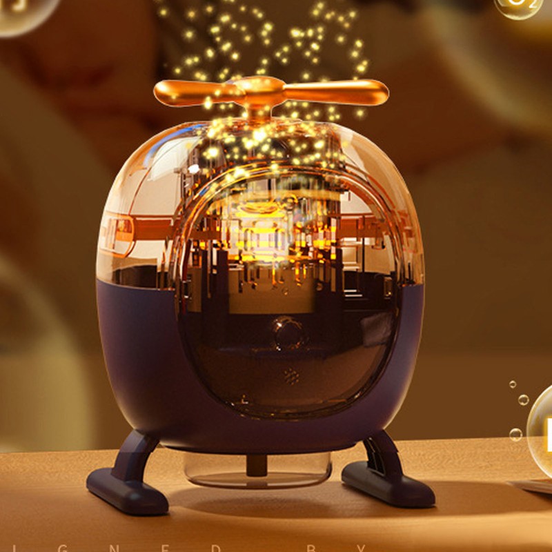 Aroma Diffuser Digital Display Low Noise Rotatable Blade Cute Shape